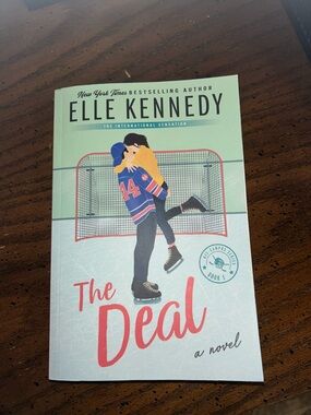 Elle Kennedy "The Deal" Paperback - Mint Green Cover